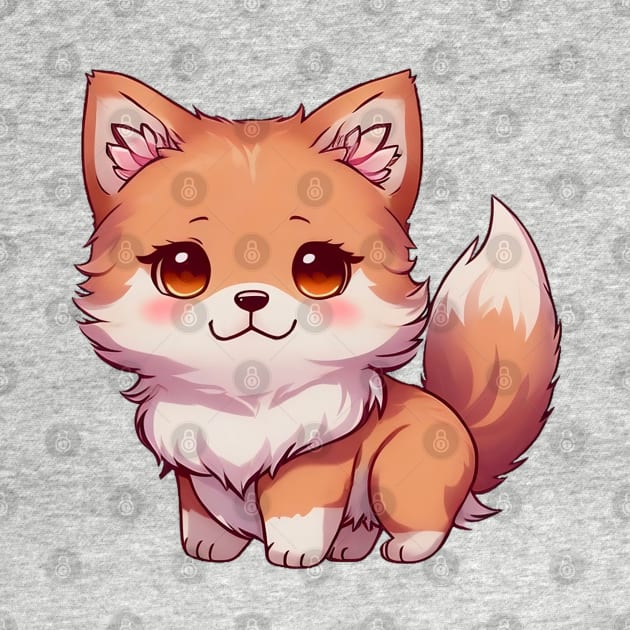 Cute Fox by Selene’s Designs